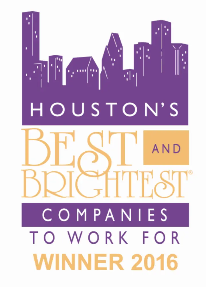 Victory Transportation Systems Houston's Best and Brightest Companies to Work For award from 2016
