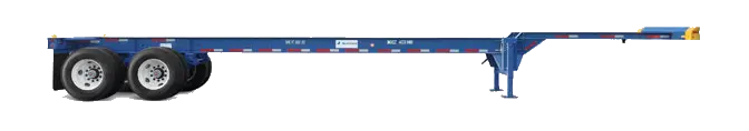 40-foot standard chassis representative configuration