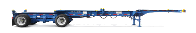 20-foot and 40-foot combo tandem chassis